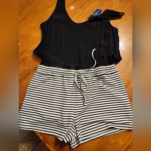 Blu Spero tank jumper sz LG NWT